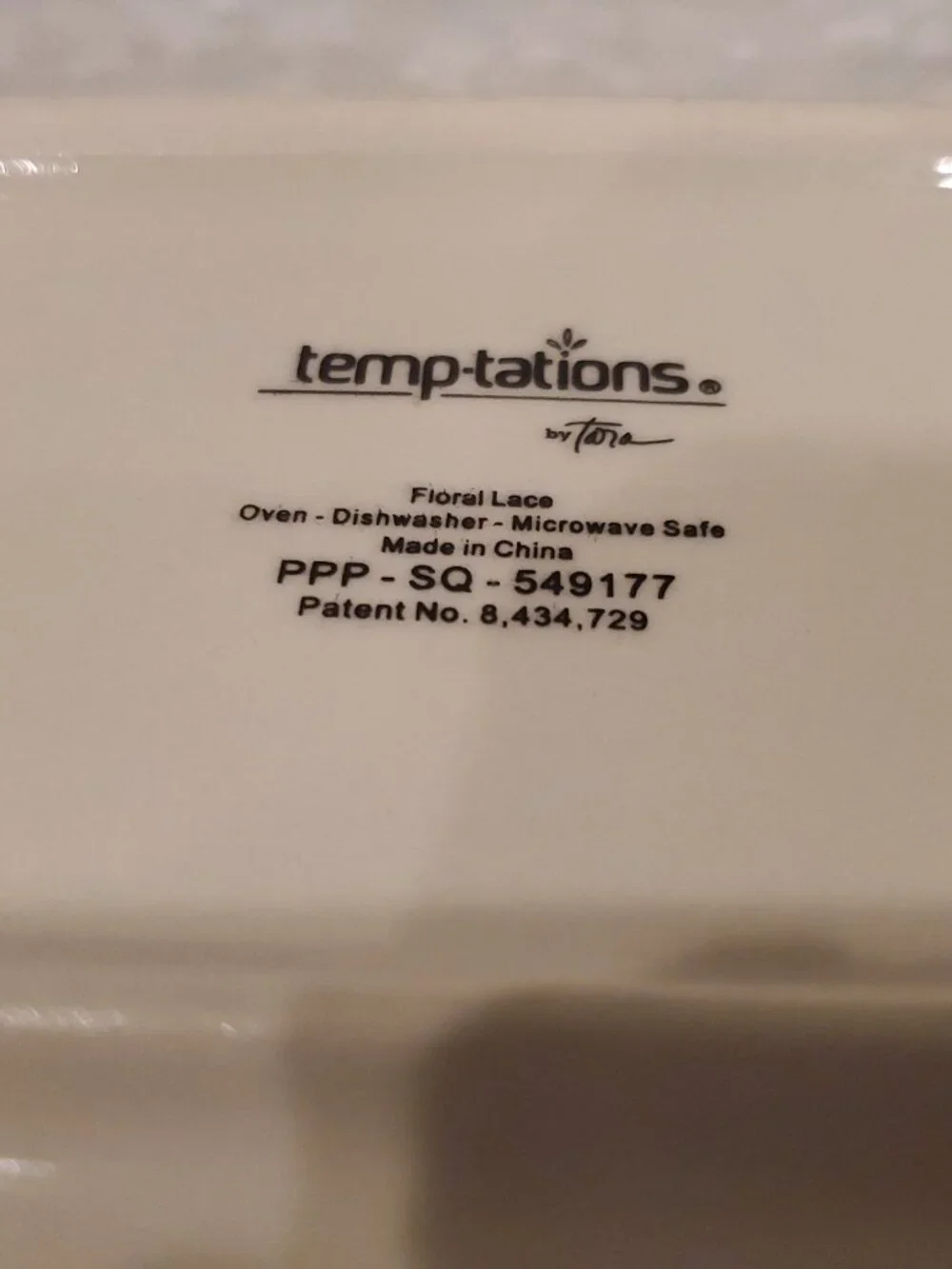 Temptations floral lace
